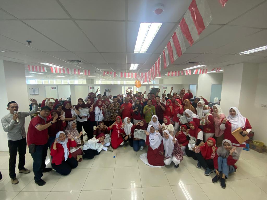 Peringatan  17 Agustus 2023 oleh Pegawai Dinas DP3AP2KB Galleri Foto :: Dinas Pemberdayaan Perempuan, Perlindungan Anak Serta Pengendalian Penduduk dan Keluarga Berencana K